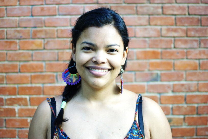 Karen Patricia Rodríguez es una mujer migrante de Honduras