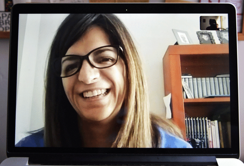 Susana Lázaro Muñoz es sorda a causa el síndrome de Treacher Collins