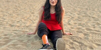 Sonia Borras hace sus necesidades a través de una sonda y de una colostomías por su discapacidad
