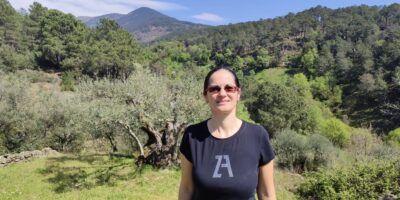 Alla Yavorska huyó de la guerra de Ucrania y vive en un pueblo de Ávila donde su epilepsia ha mejorado